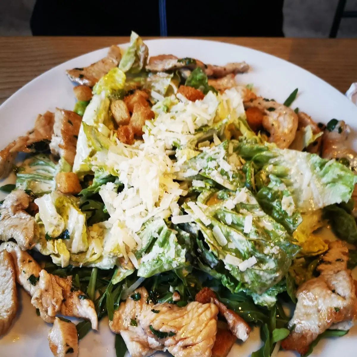 Salat Mit Putenstreifen