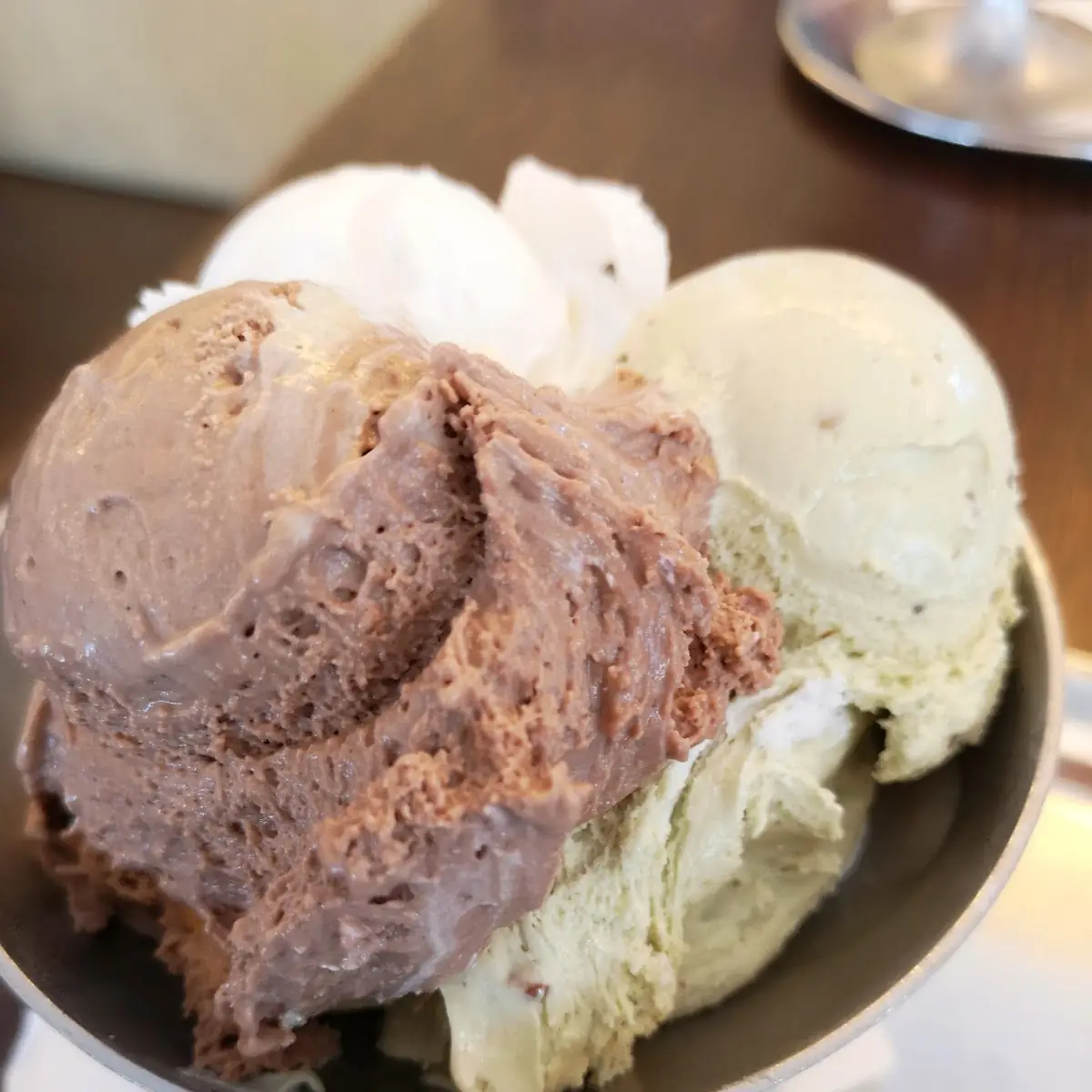 3 Kugeln Eis Ohne Schlag
