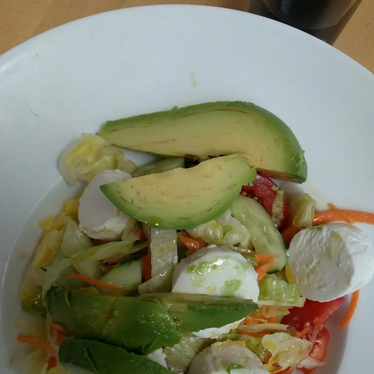 Salat Avocado Ziegenkäse