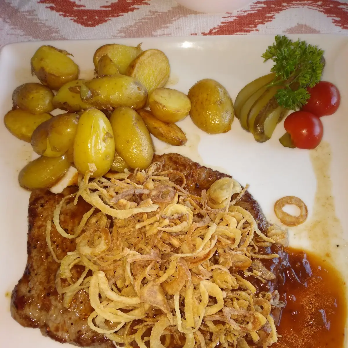 Altwiener Zwiebelrostbraten