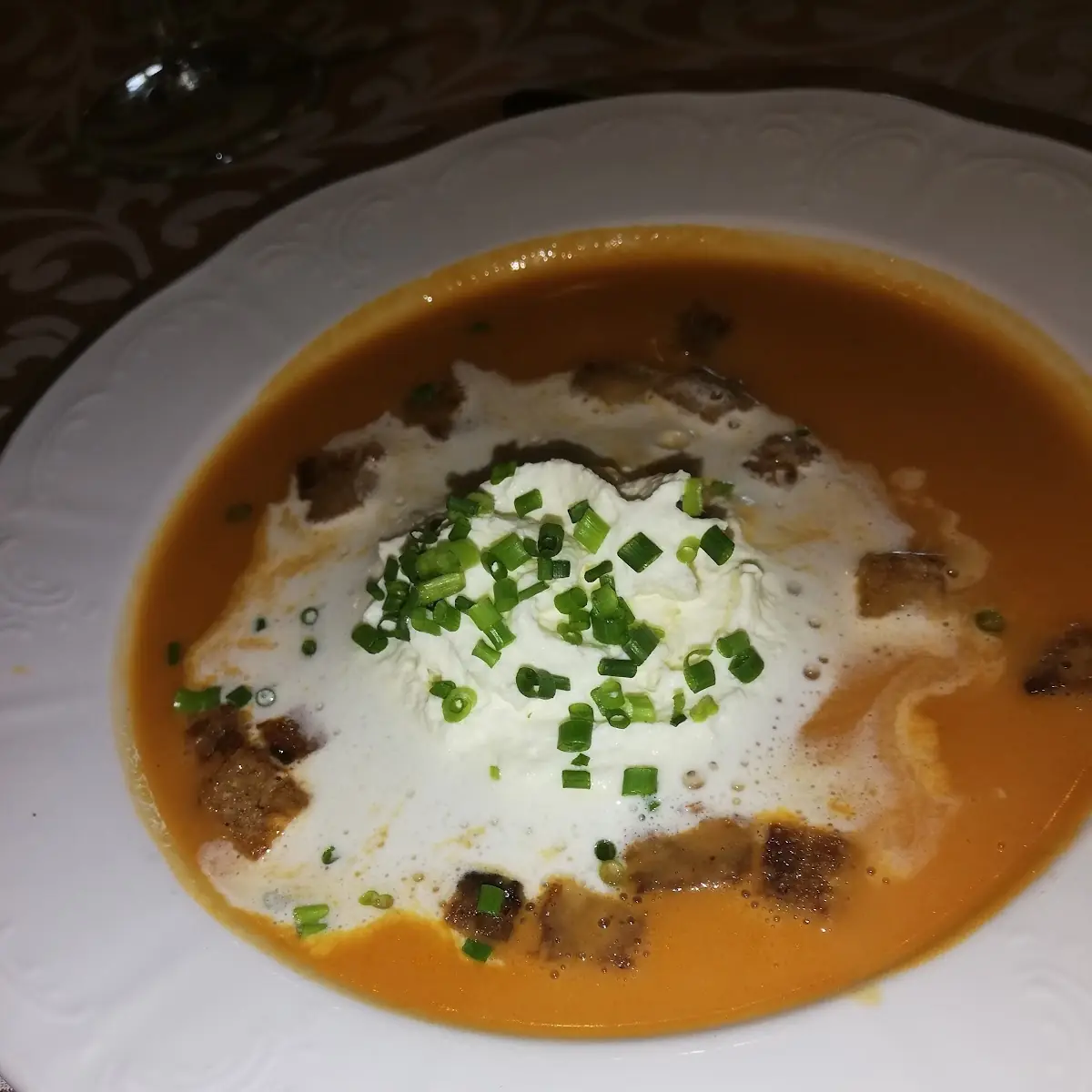 Schilcherrahmsuppe