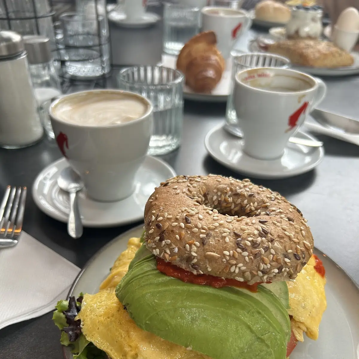 Omelette Bagel