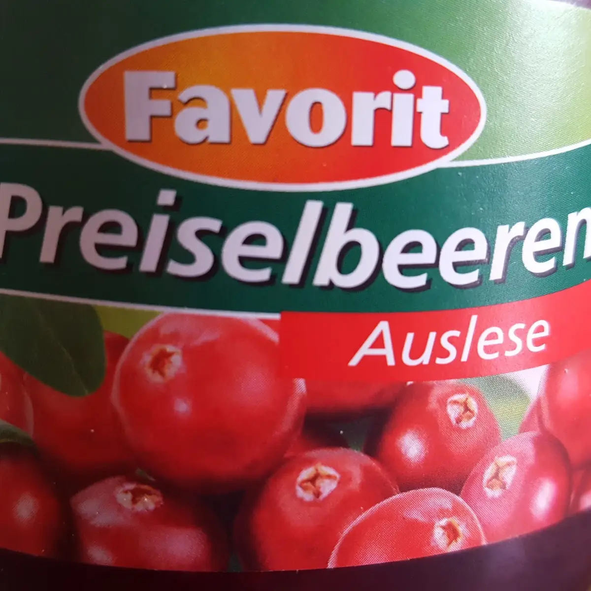 Preiselbeeren