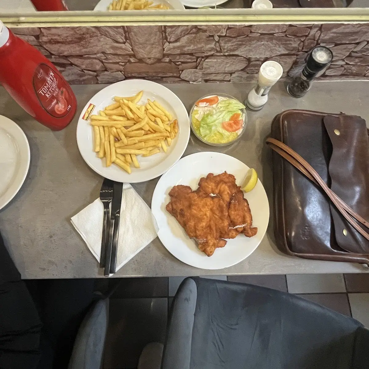 Schnitzel & French Fries