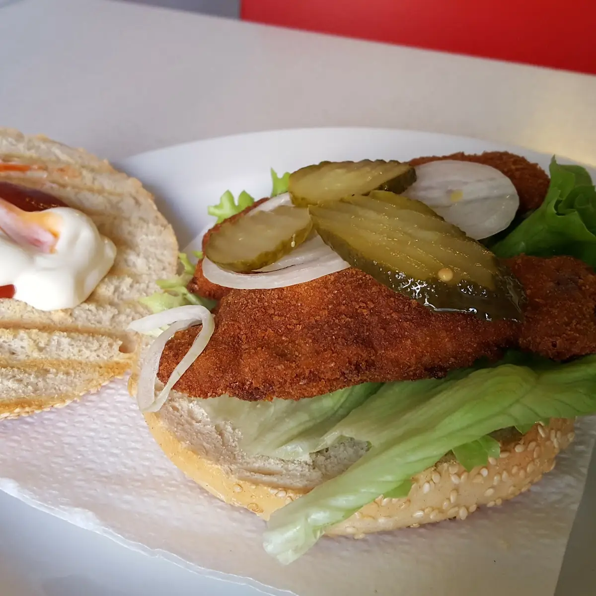 Schnitzel Hamburger