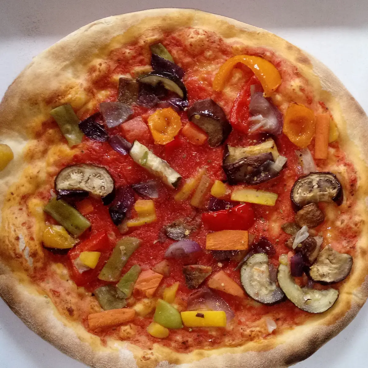 Vegane Pizza