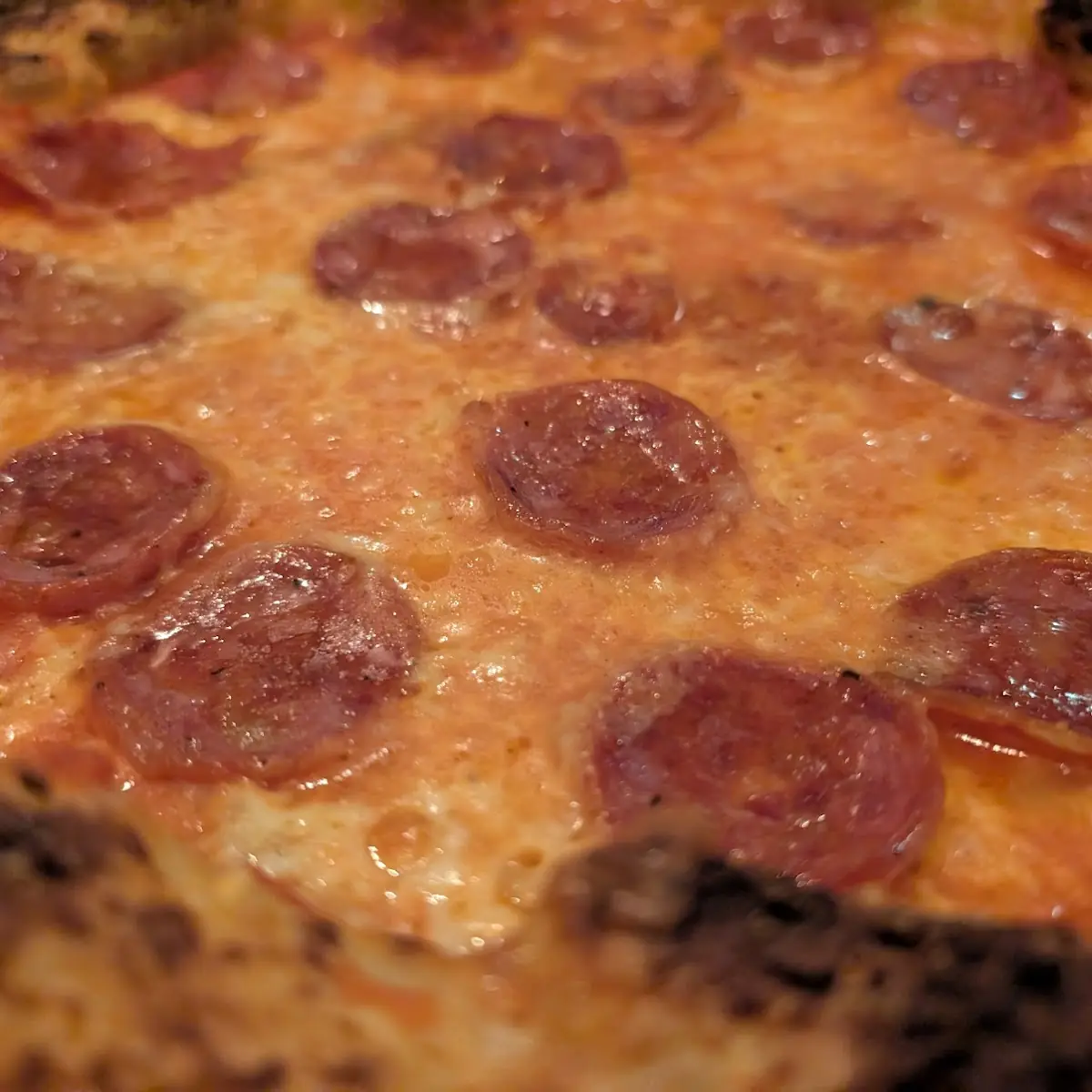 Pizza Con Salame Piccante