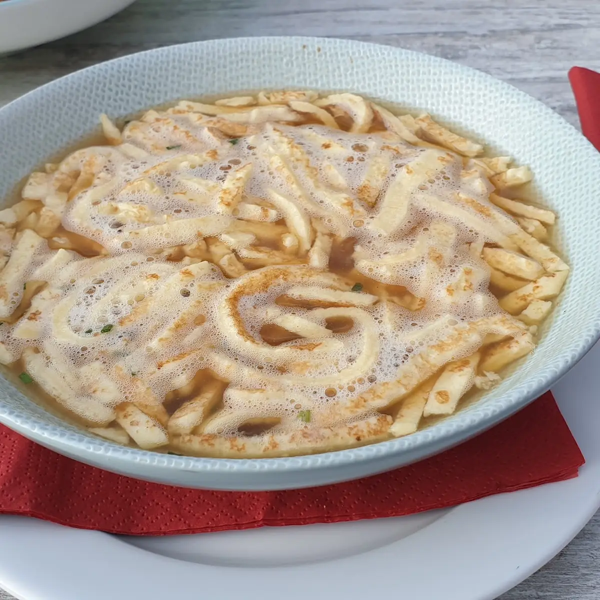 Fritatten Suppe