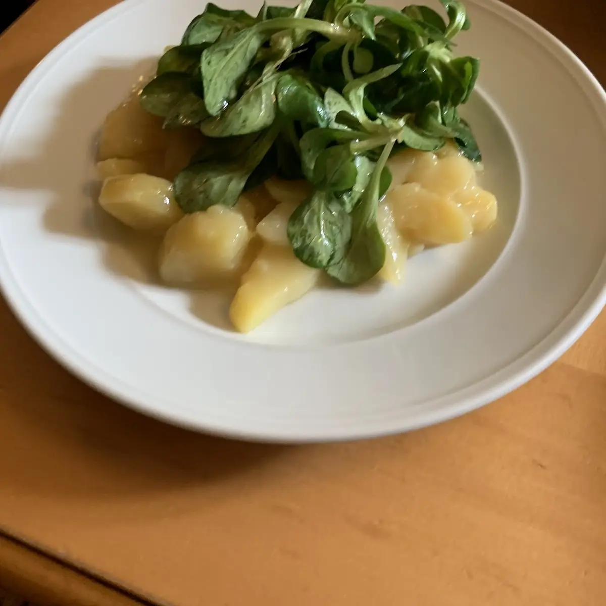 Gnocchi with Cheese and Wild Garlic
