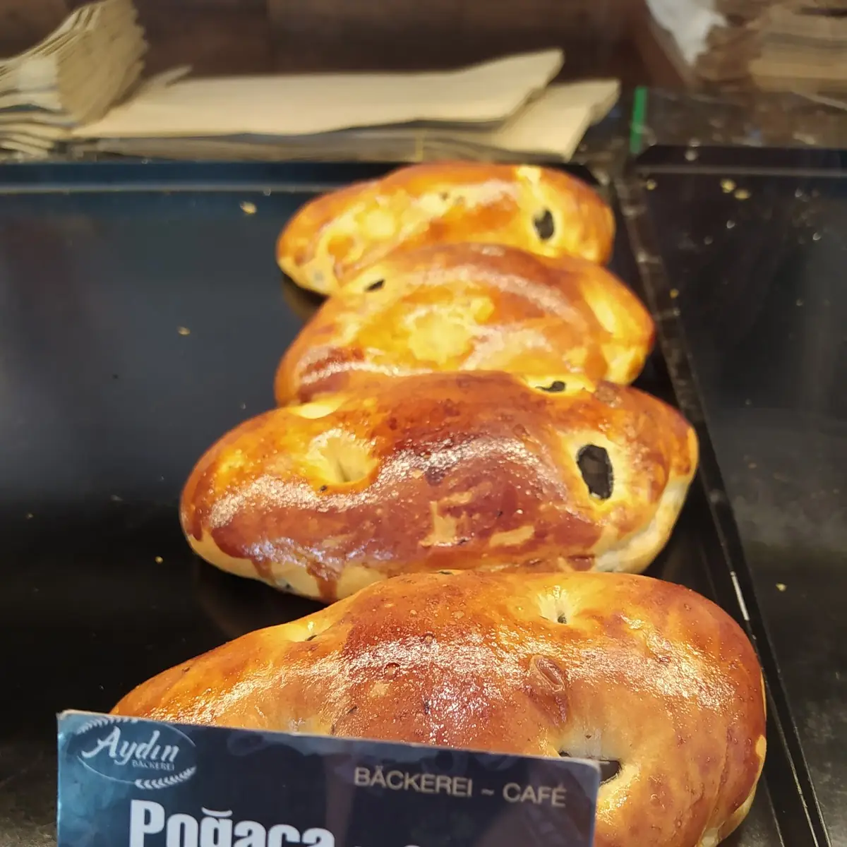 Pogaca Brot Mit Oliven
