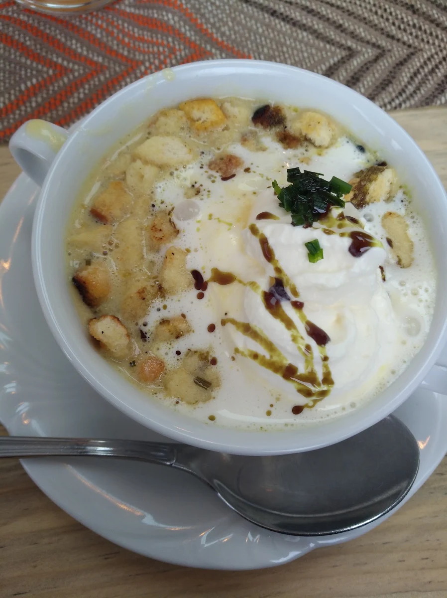 Knoblauchcremesuppe