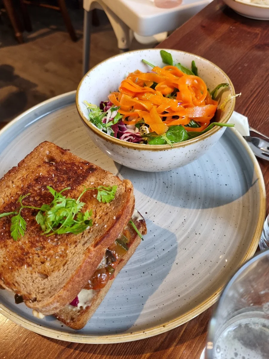 Sandwich Ofengemüse