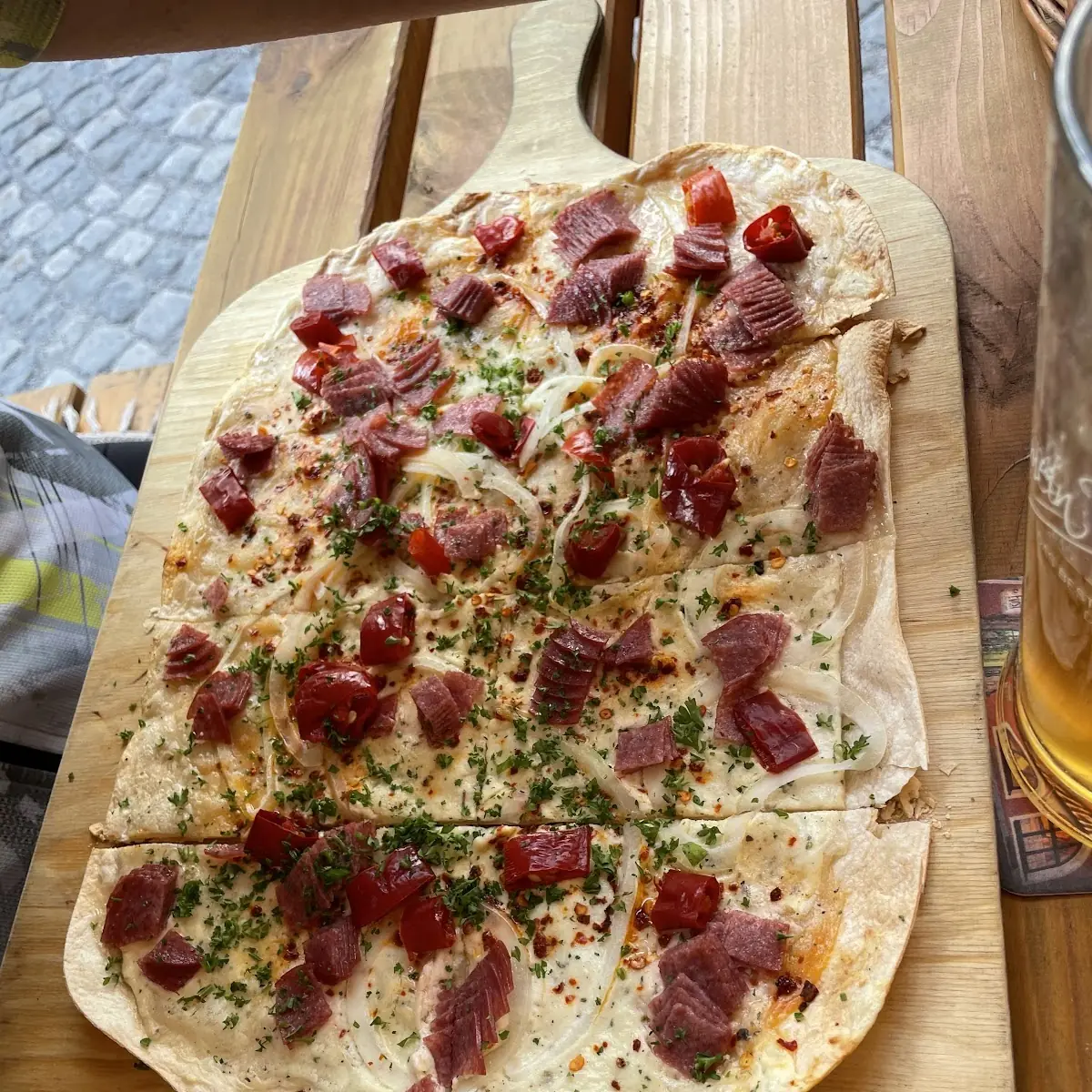 Flammkuchen Pikant