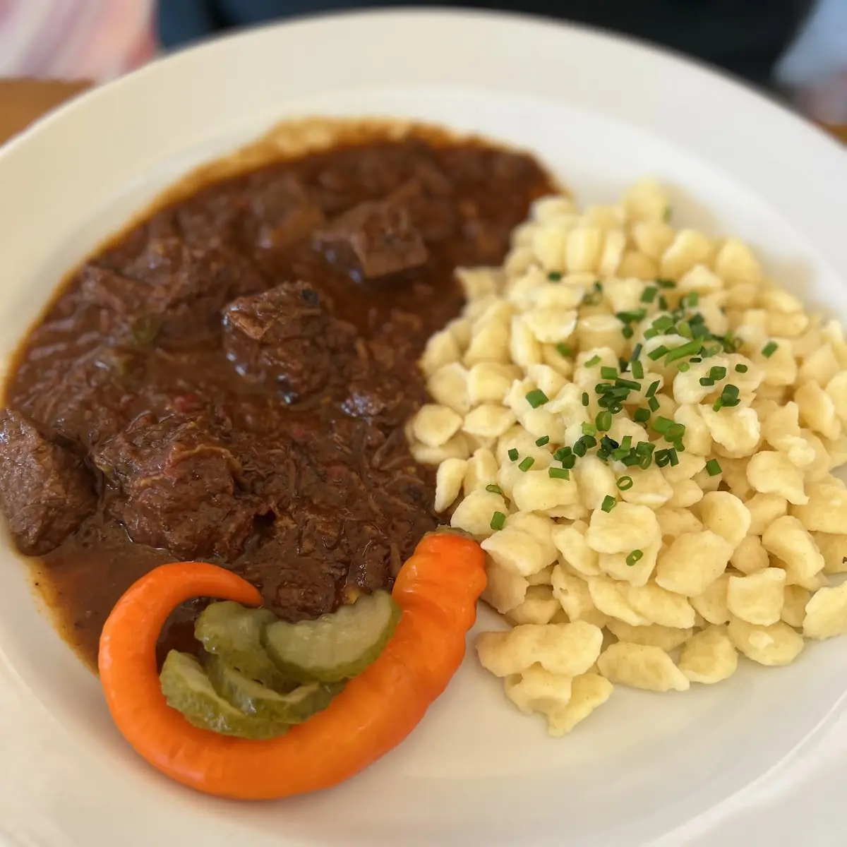 Gullasch Mit Spazeln