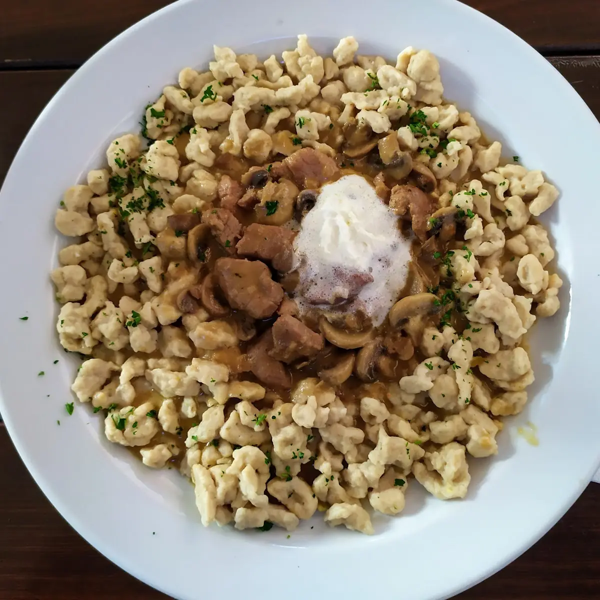 Züricher Rahmgeschnetzeltes
