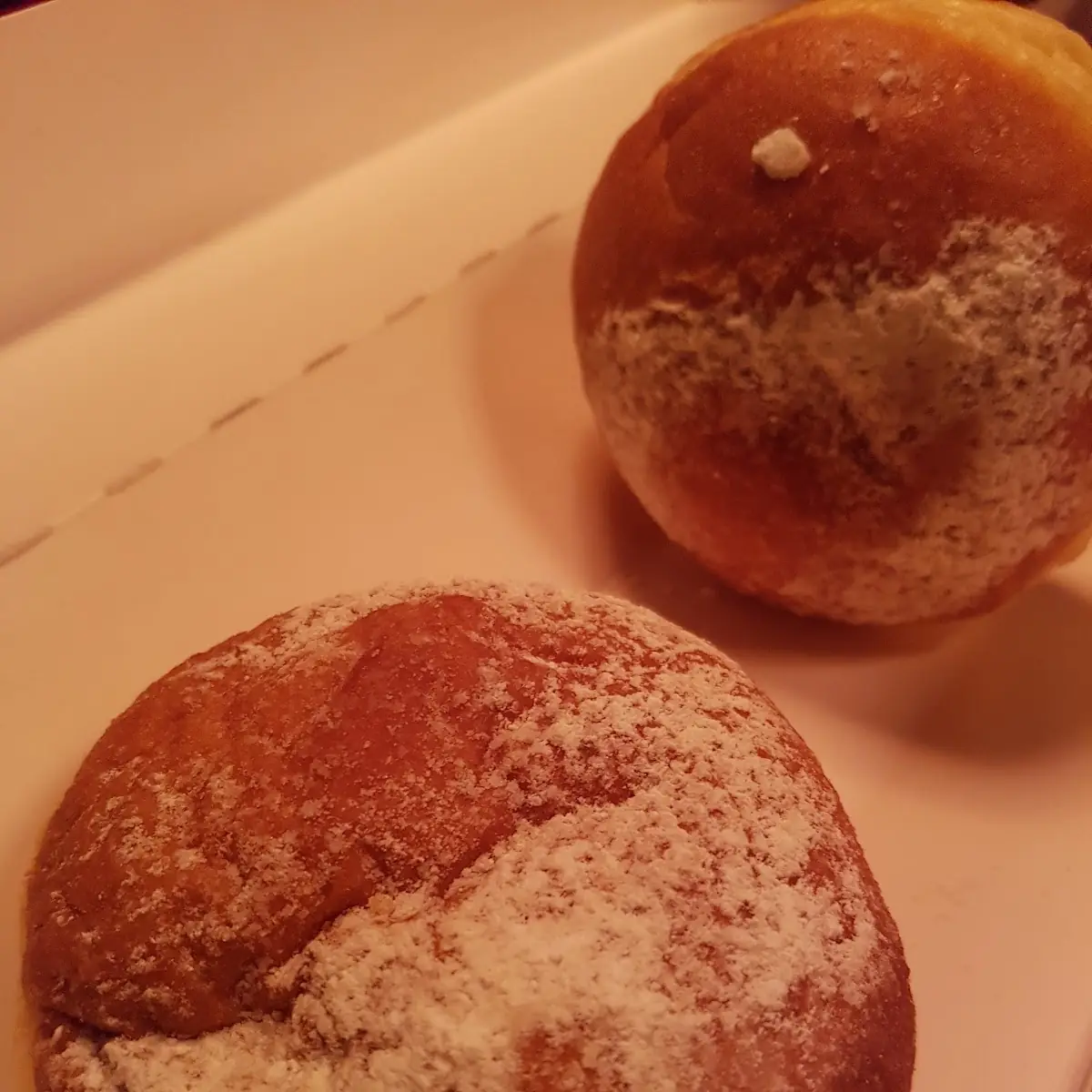 Trauriger Krapfen
