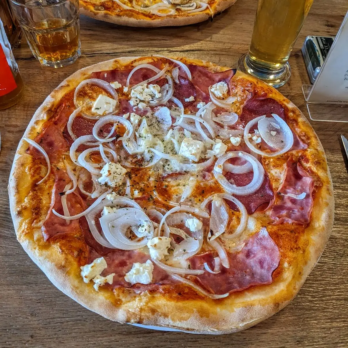 Pizza San Marco Mit Weißkäse