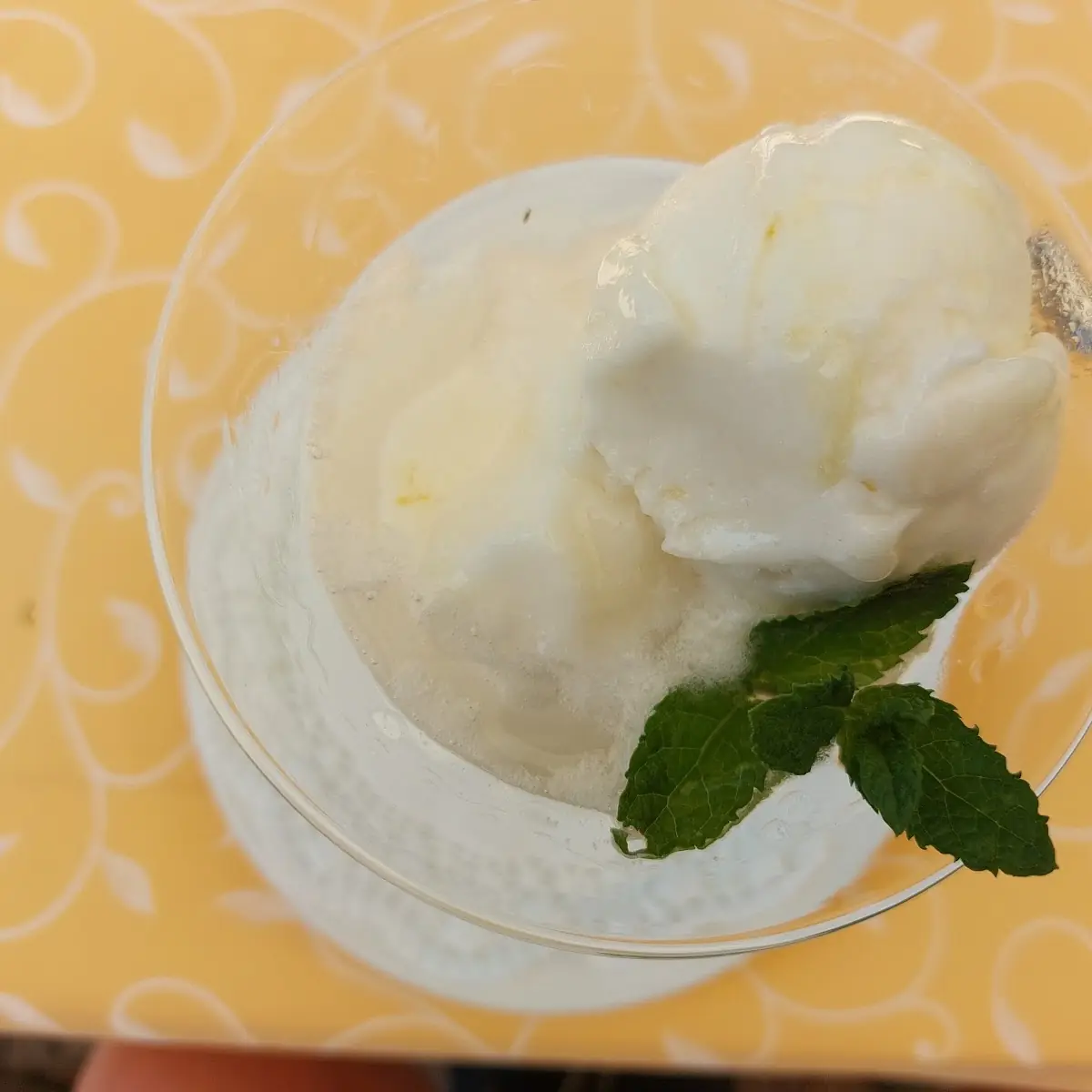 Colonelle Zitronensorbet Mit Wodka