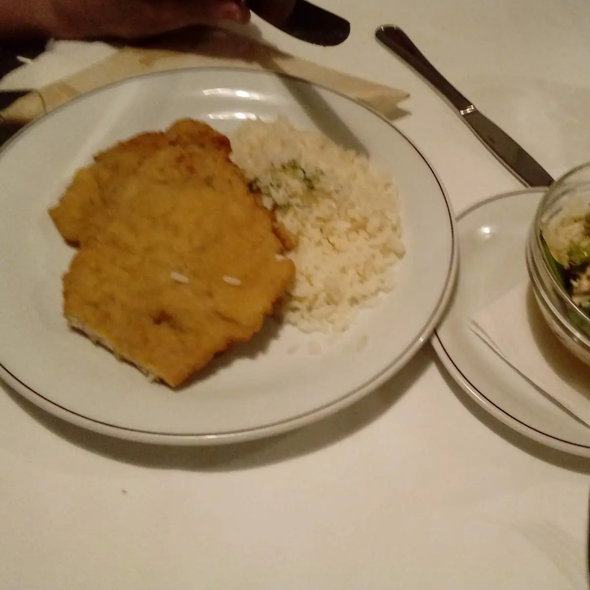 Putenschnitzel Mit Reis