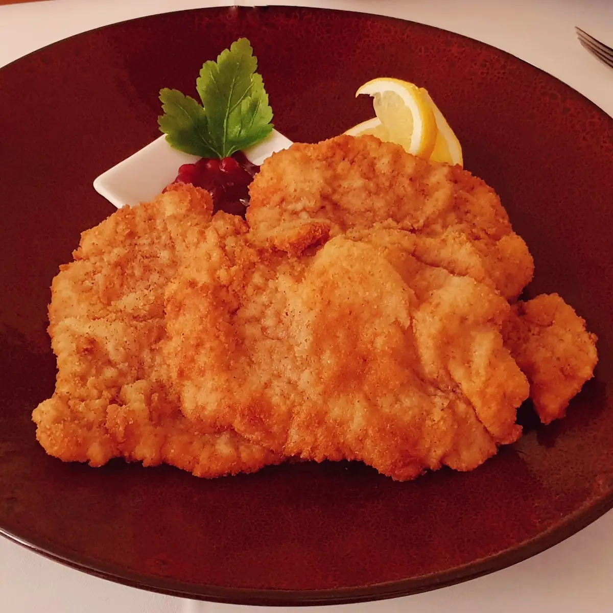 Wiener Schnitzel Vom Kalb Mit Petersilienkartoffeln