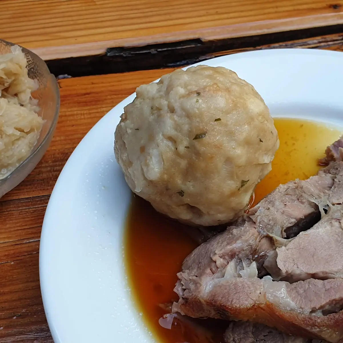 Leckerer Schweinsbraten