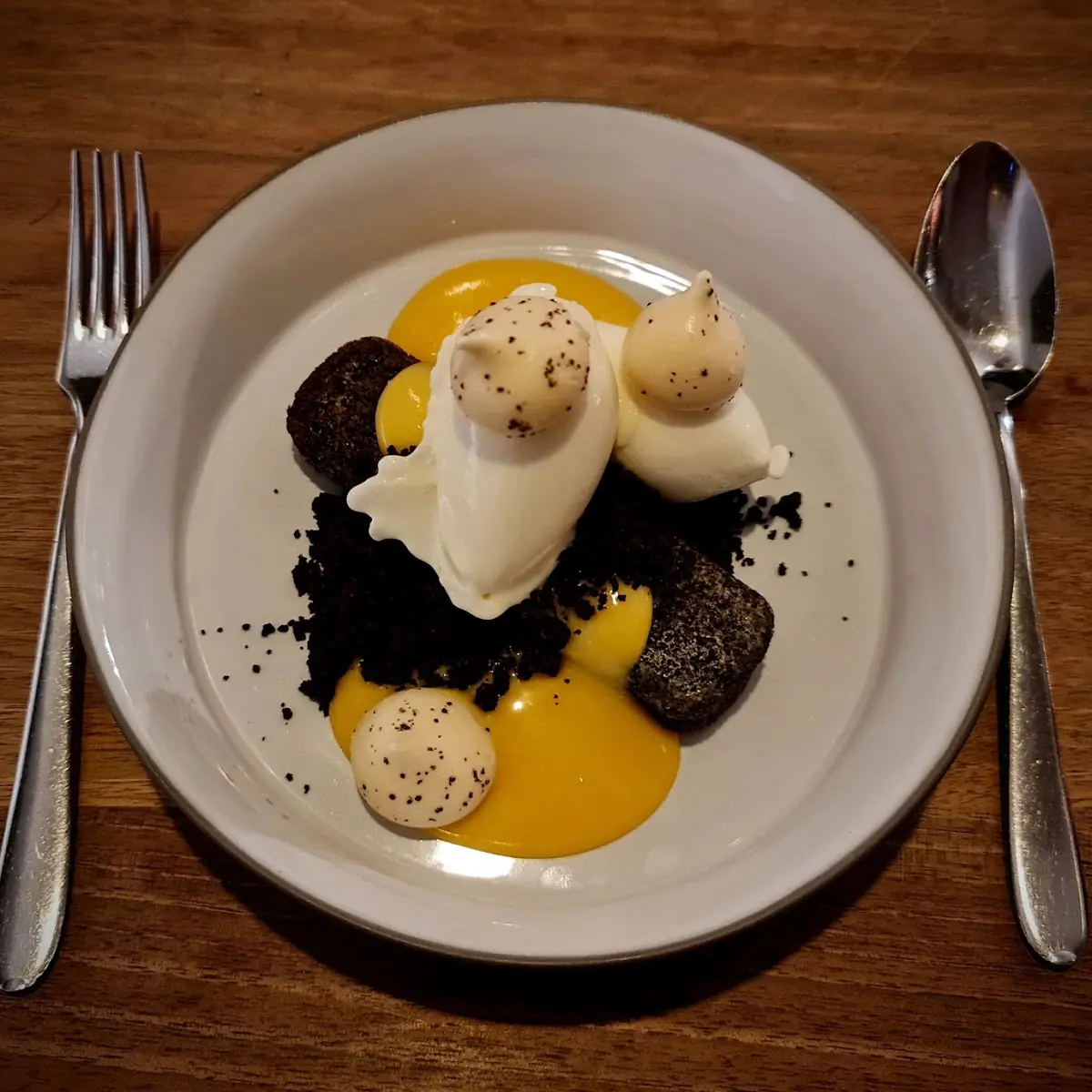 Mohnschnitte Schokocrumble Passionsfrucht Kefir-zitroneneis