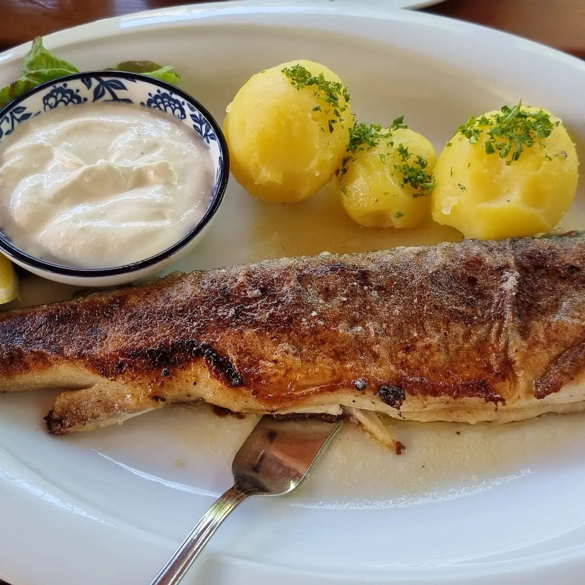 Saibling Mit Kartofferl