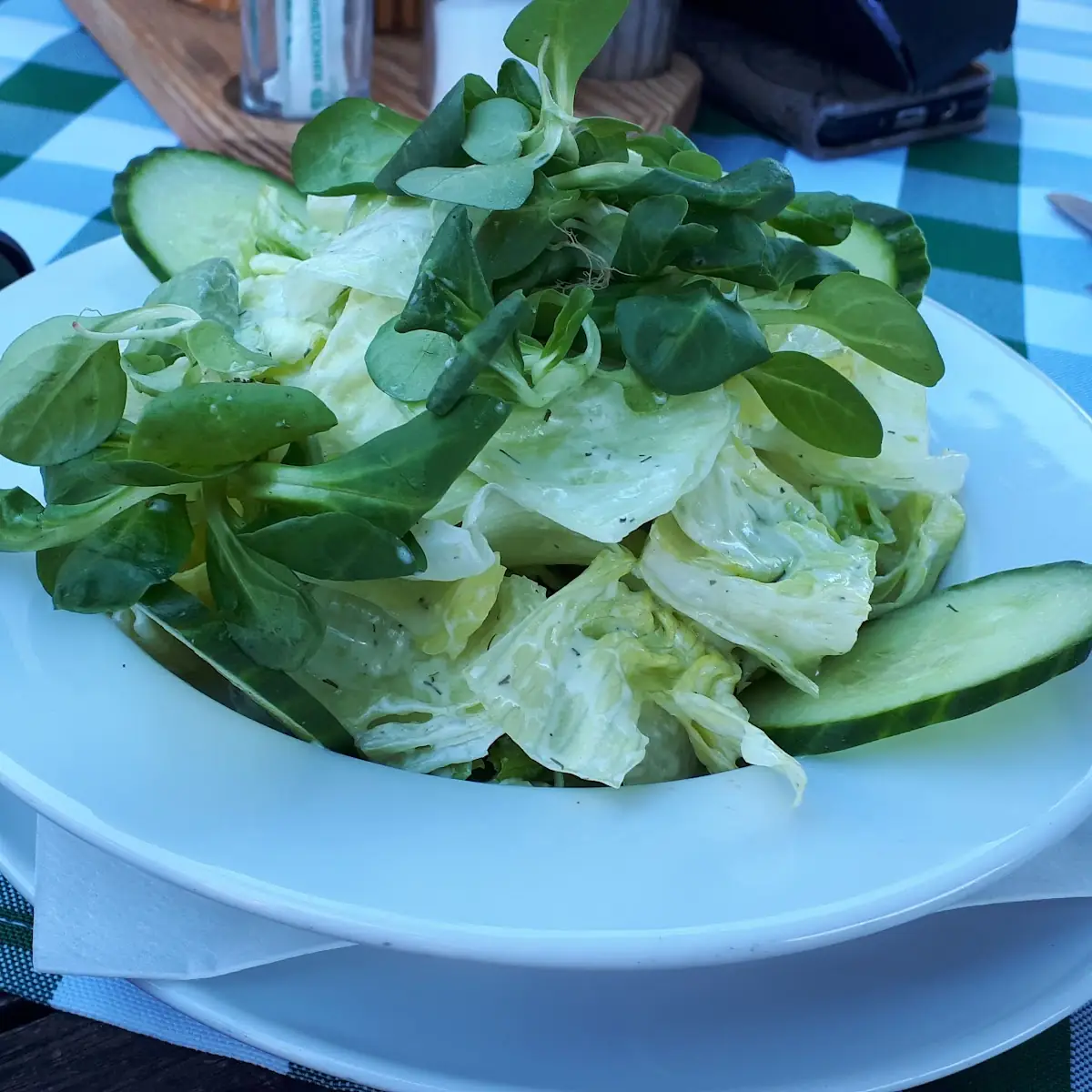 Salat Zu Den Käsespätzle