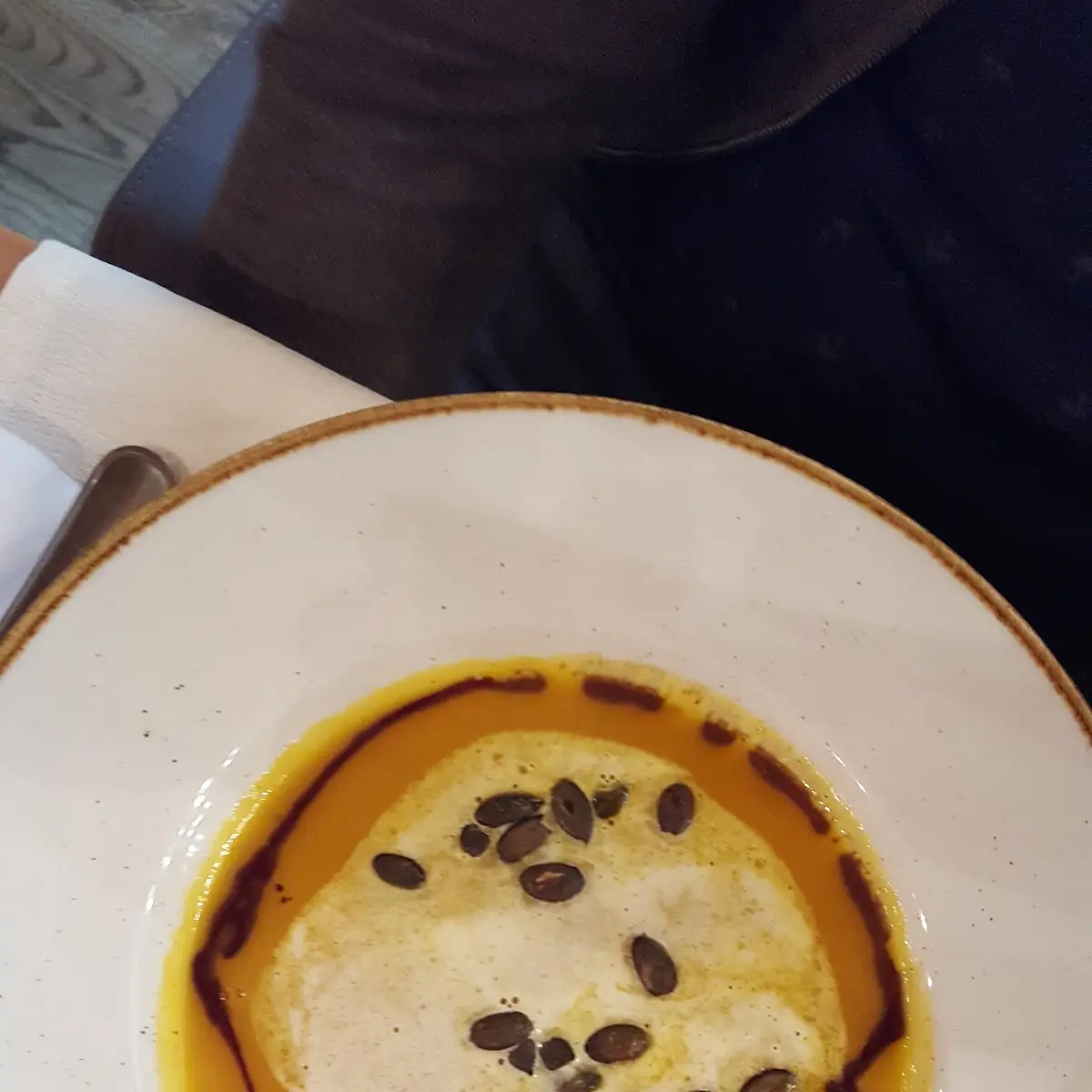 Kürbiscreme Suppe
