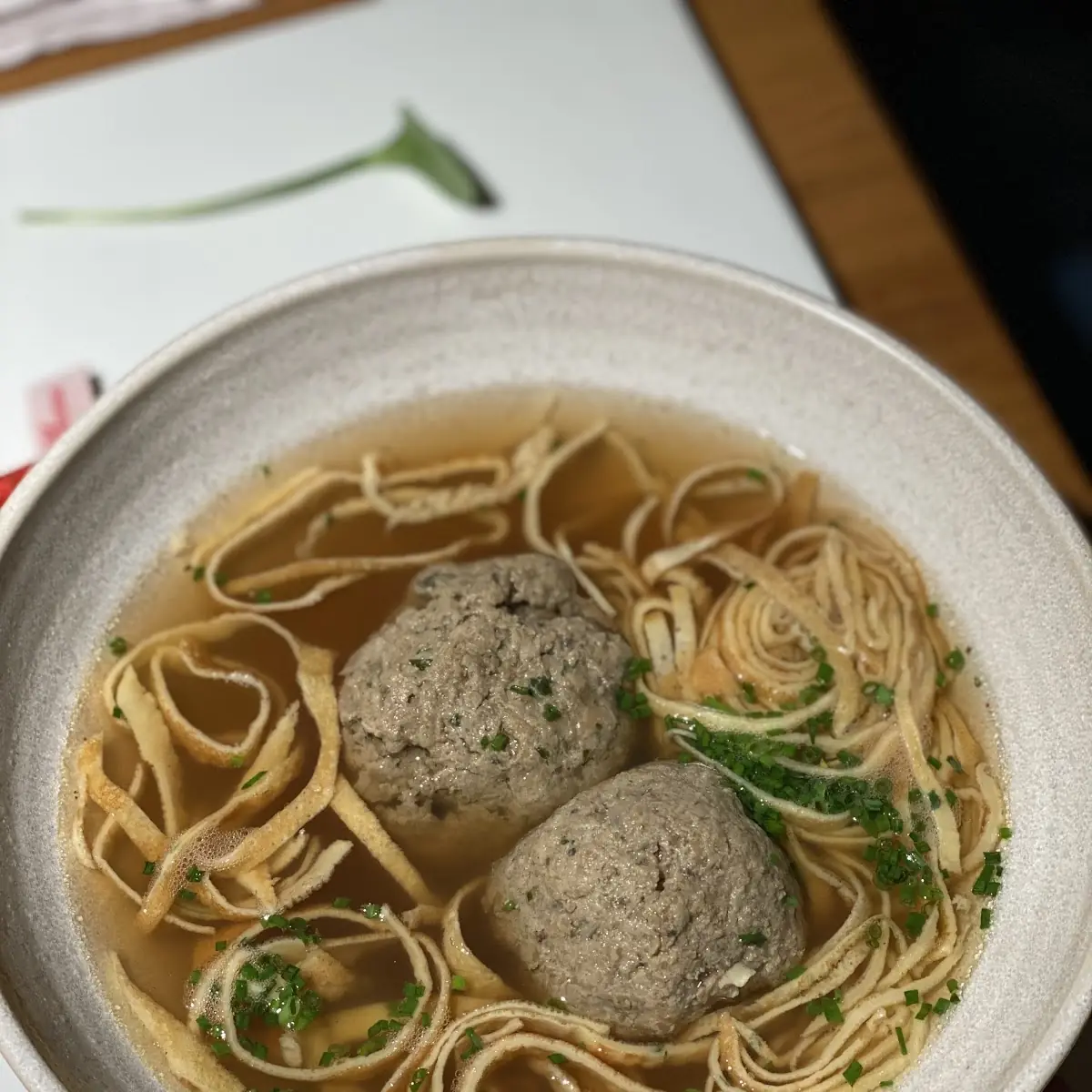 Leberknödel Frittatensuppe