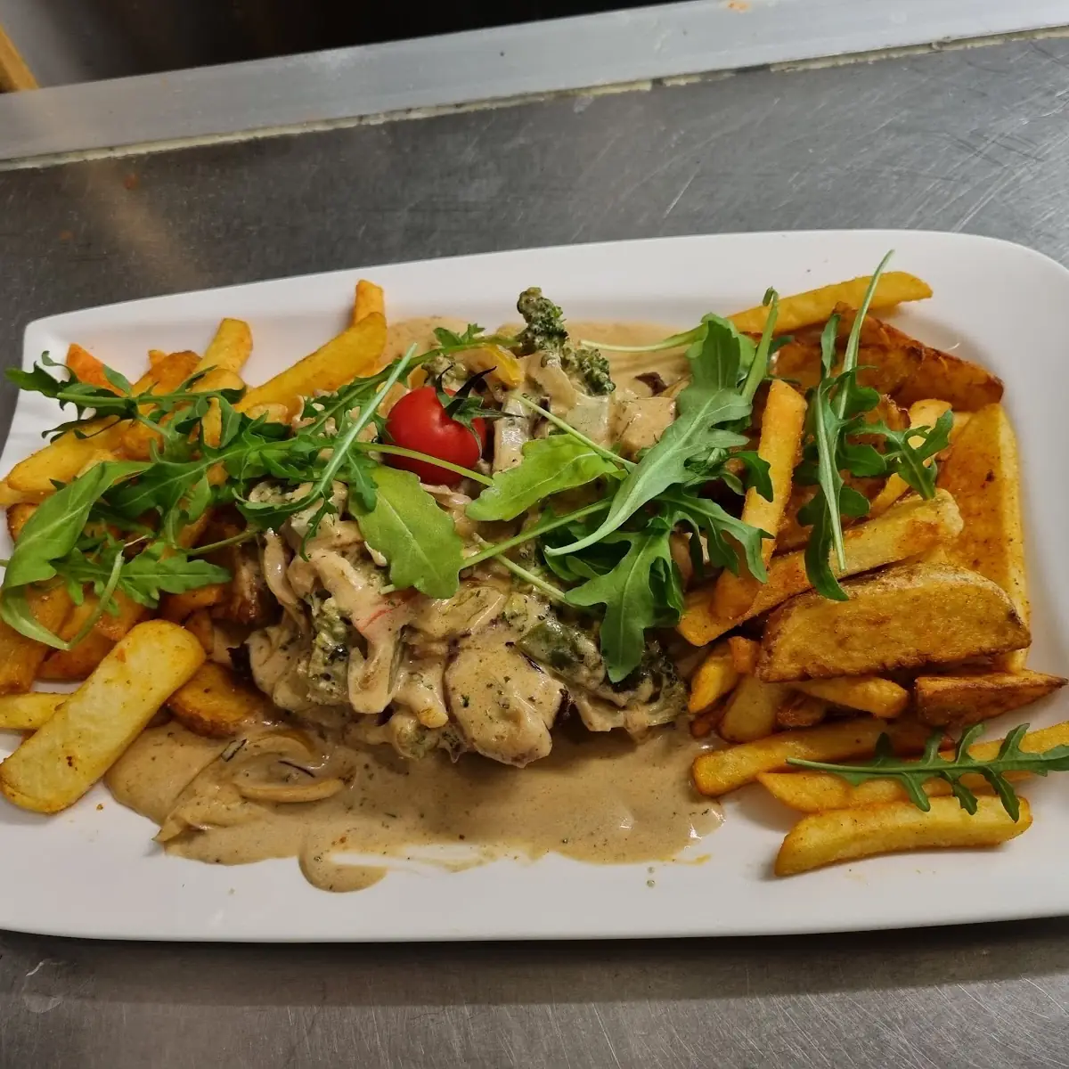 Champignon Rahmschnitzel