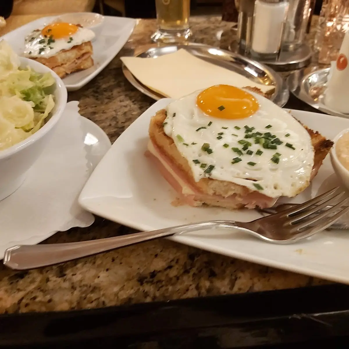 Haustoast Mit Spiegelei