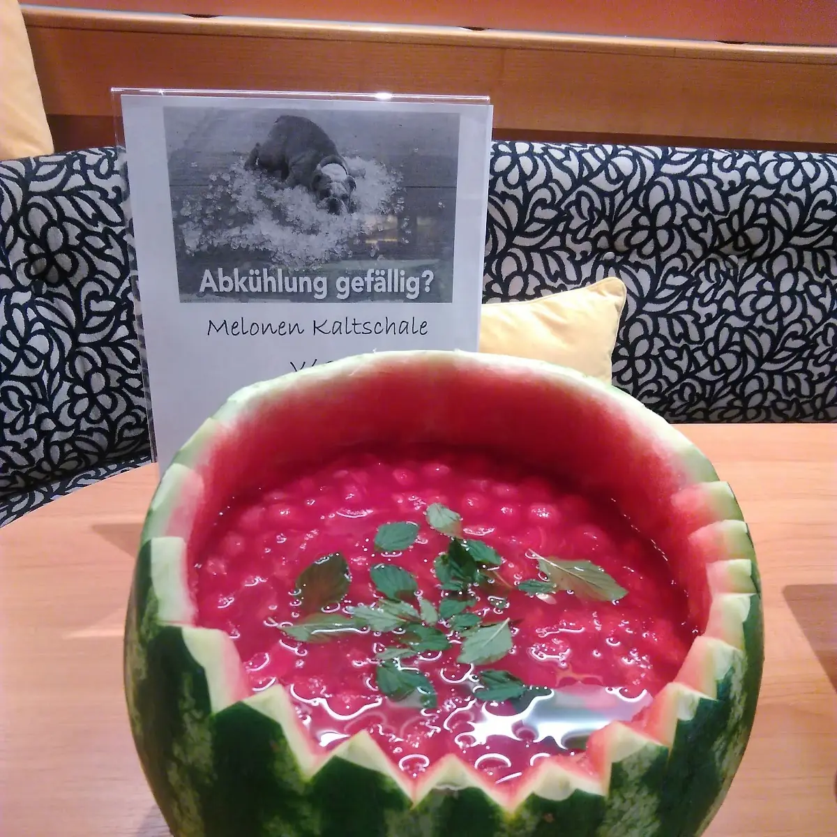 Melonenkaltschale