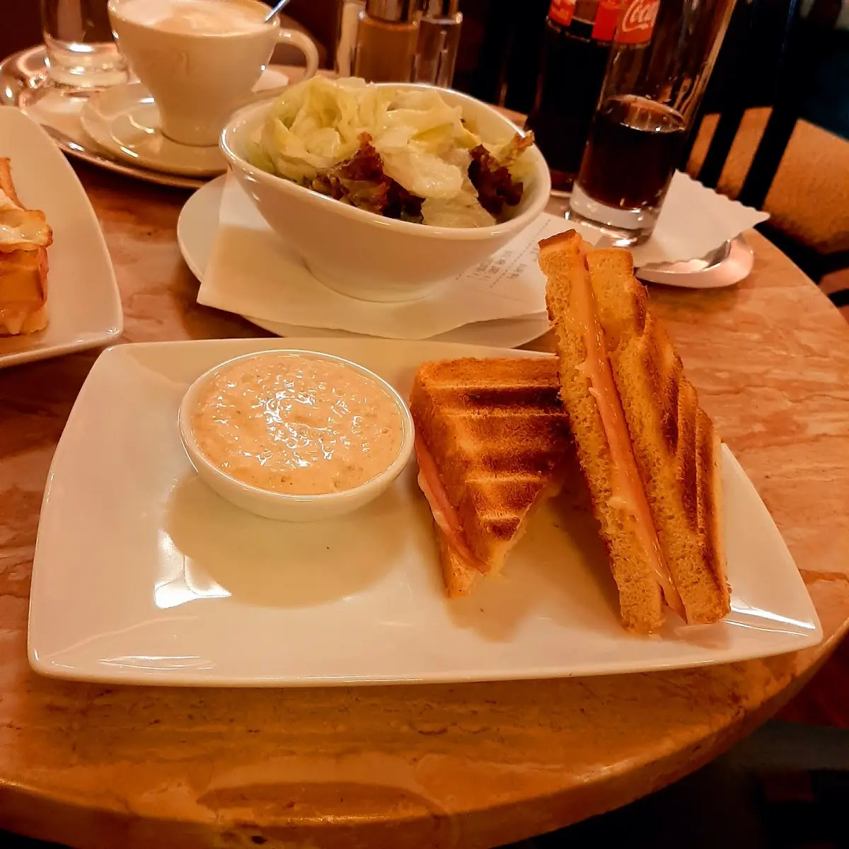 Schinken-käse-toast