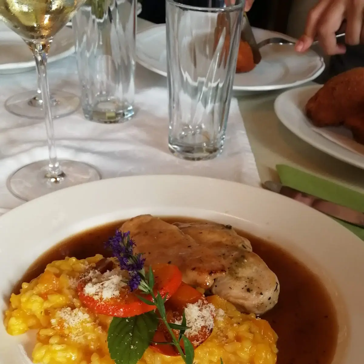 Kürbis Risotto