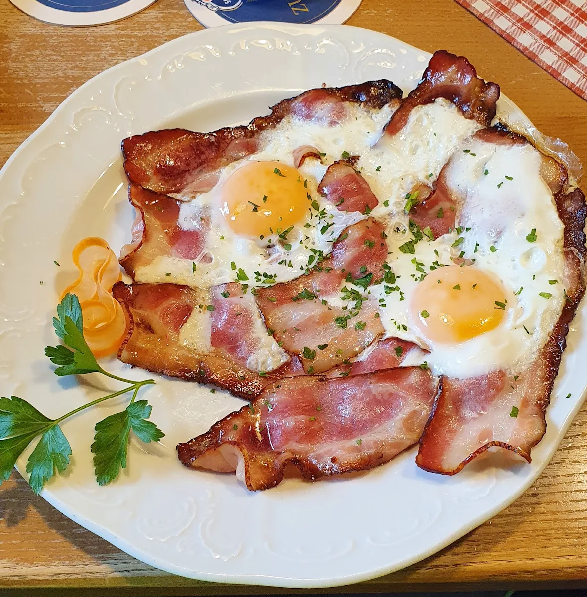 Spiegeleier Mit Speck