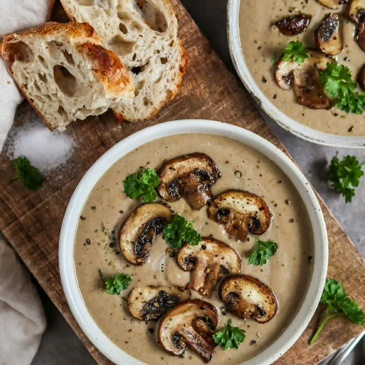 Pilzsuppe