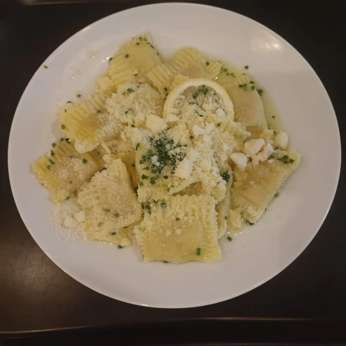 Ravioli Ricotta-lemone
