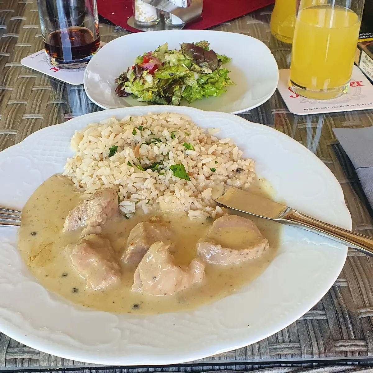 Filetspitzen Mit Pfeffersoße