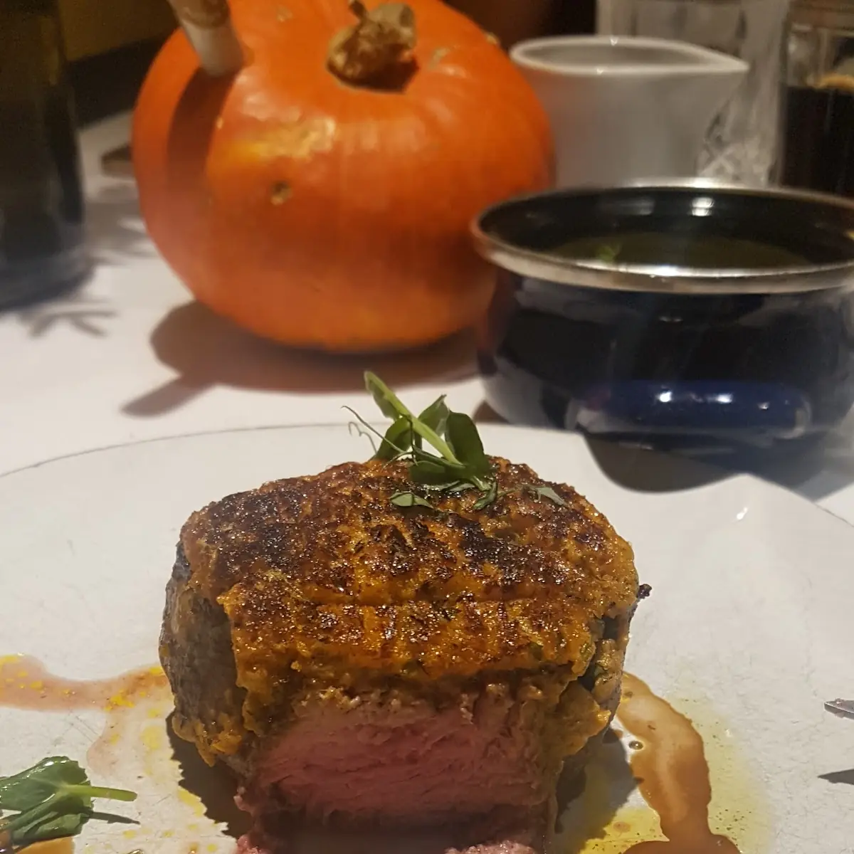 Steak Mit Kräuterkruste