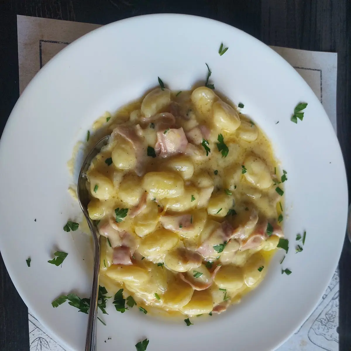 Gnocci Carbonarra