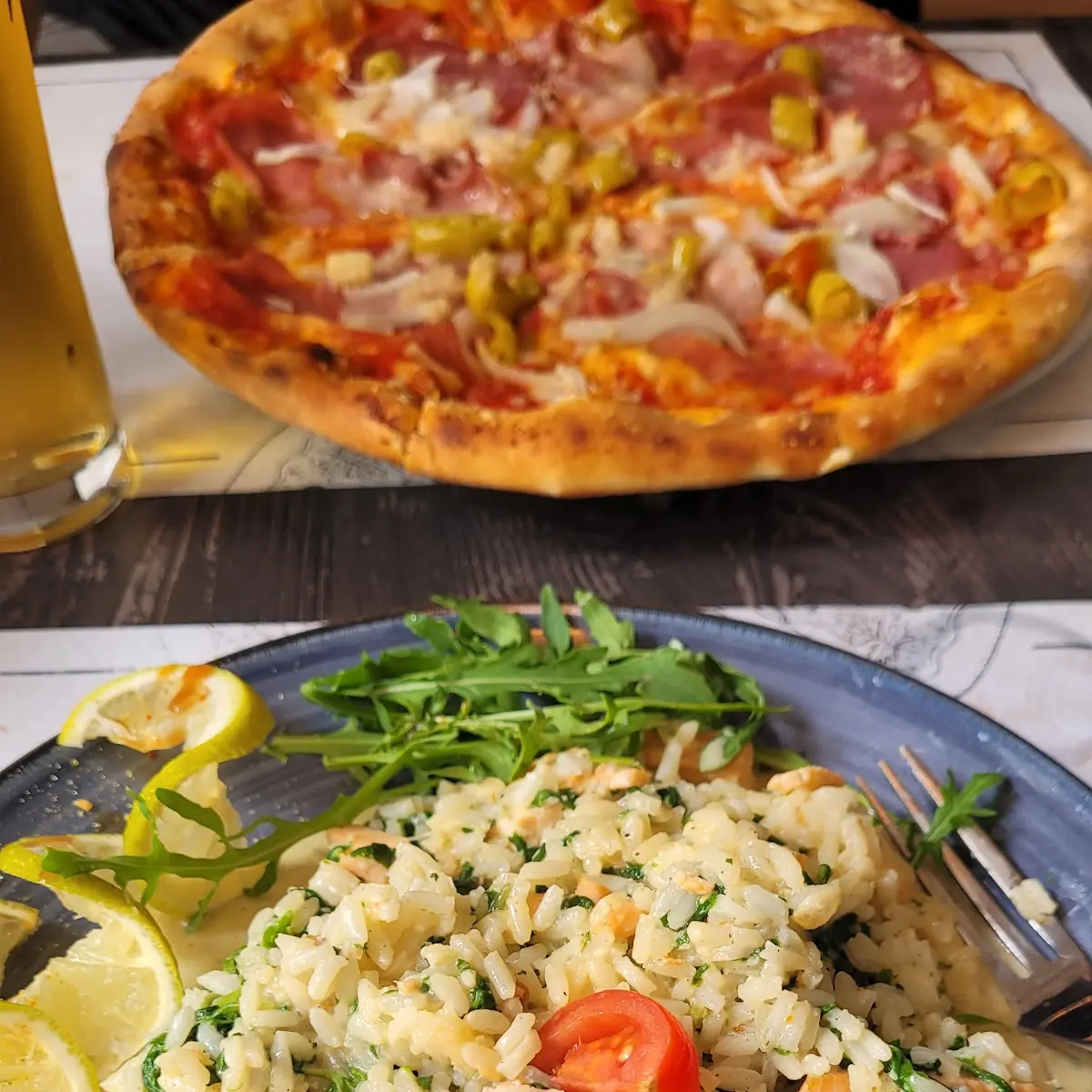 Salmon Risotto