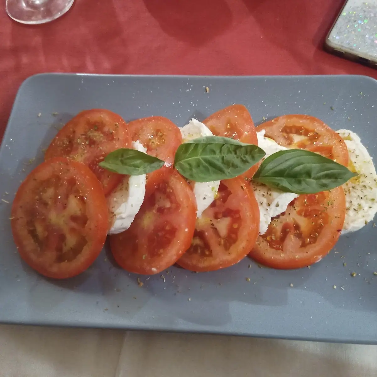 Caprese Mit Büffelmozarella