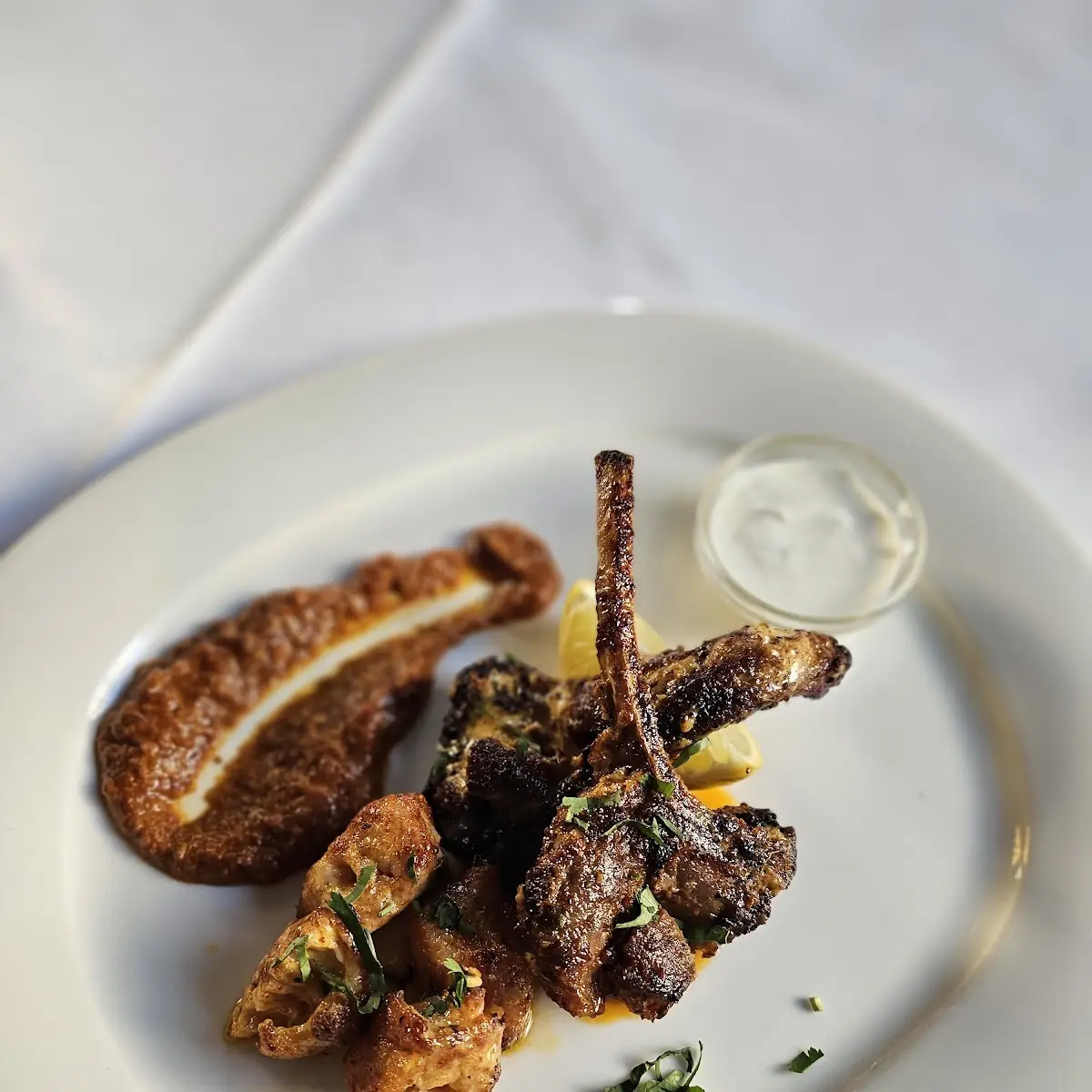 Fried Lamb With