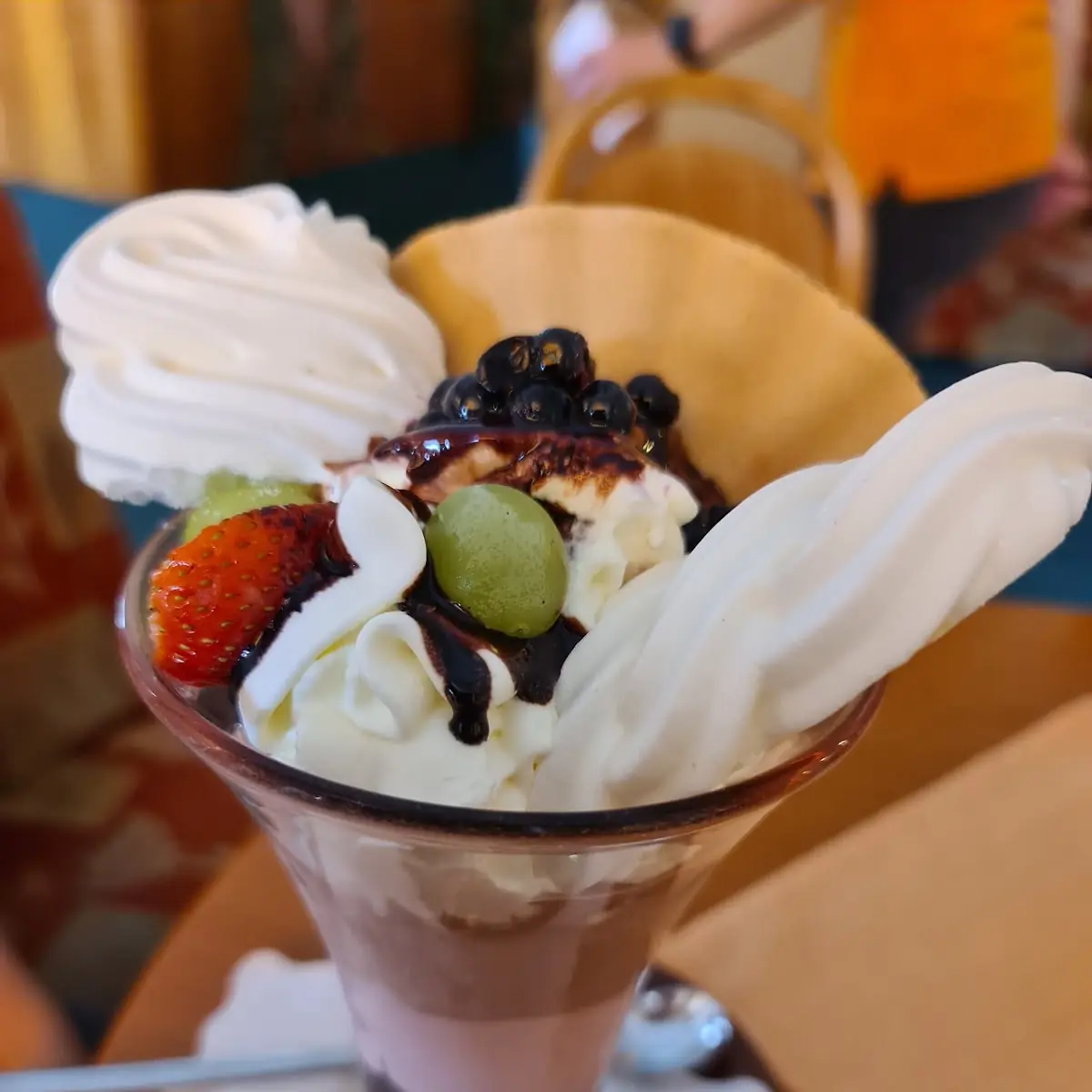 Eisbecher Mit Baiser
