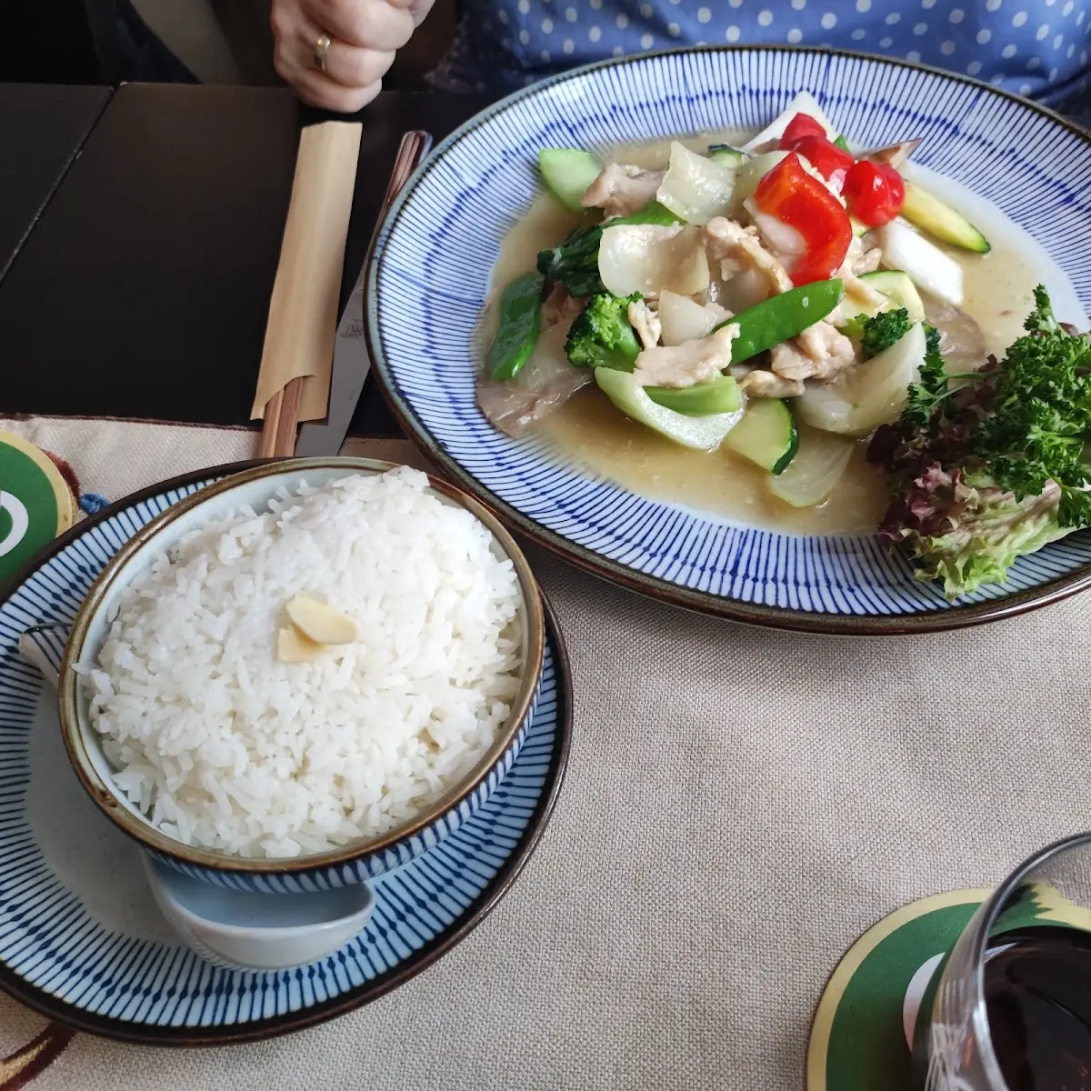 Wok Huhn