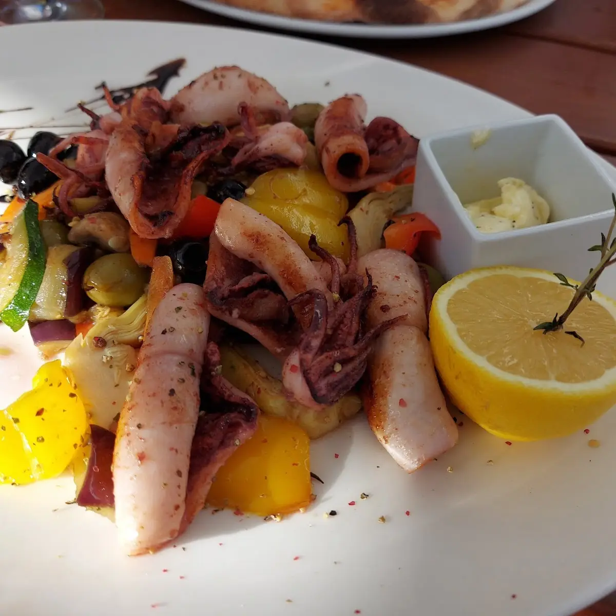 Gegrillte Calamari