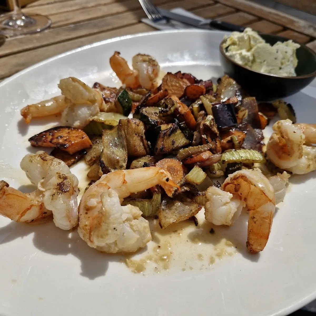 Gegrillte Gambas