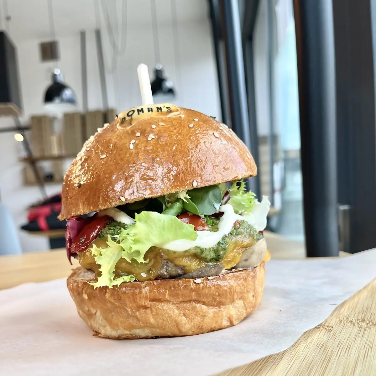 Chimichurri Burger