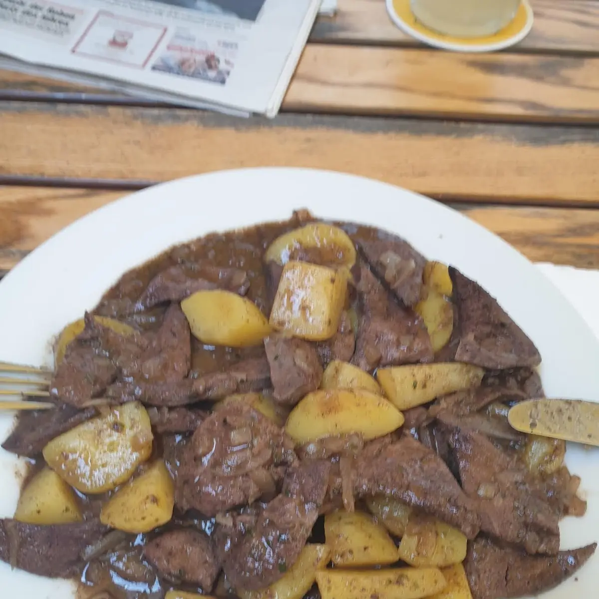 Geröstete Leber Sehr Gut